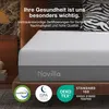 Novilla 9 Zonen Gel Memory Schaum Matratze 90x200 cm H3 H4 Produktbild-Vorschau 5