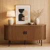 Möbilia Sideboard | 2 Schiebetüren | B 140 x T 40 x H 76 cm Produktbild-Vorschau 6