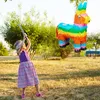 Relaxdays Pinata Lama, zum Aufhängen, für Kinder, Mädchen & Produktbild-Vorschau 3