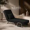Makika Schlafsessel Schlafsofa Ted klappbar in Schwarz Produktbild-Vorschau 3