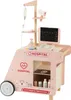 COSTWAY Carrello medico per bambini, set medico in legno Anteprima dell’immagine prodotto 1