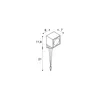 Nautilus Square 10 LED faretto angolare IP65 antracite Anteprima dell’immagine prodotto 10