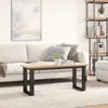 vidaXL Blat 110x40x2,5 cm prostokątny z litego drewna Podgląd zdjęcia produktu 3