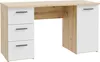 Forte NET307 Schreibtisch 140, moderner Schreibtisch mit 3 Produktbild-Vorschau 3