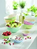 Riess Obstschüssel Emaille Salatschüssel | 22cm Nilgrün Produktbild-Vorschau 3