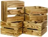 4er set  Kleine Holzkiste "Lotta" geflammt Produktbild-Vorschau 2
