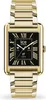 A gold Ice-Watch smartwatch with a black face and Roman numerals is shown against a white background. Produktbild-Vorschau