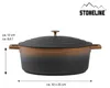 STONELINE® Bräter 32 cm 6,6 l | mit Deckel Produktbild-Vorschau 4