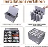 MODFU Faltbare Schuhbox Aufbewahrungsbox,Stapelbare Produktbild-Vorschau 2