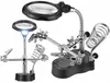Bigstren 1912 Držáček s lupou-třetí ruka s LED osvětlením Náhled obrázku produktu 2