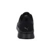 The back view of a black Puma sneaker. Produktbild-Vorschau