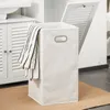 SoBuy BZR124-W Wysoka szafka z workiem na pranie Szafka Podgląd zdjęcia produktu 8