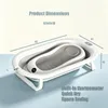 Faltbare Babybadewanne mit Badestütze und integriertem Produktbild-Vorschau 2