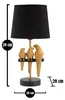 Mauro Ferretti Nachttischlampe Papageien E27 Ø 20x39 cm Produktbild-Vorschau 5