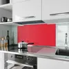 Küchenrückwand Spritzschutz Glas mit Motiv Pink-Roter Produktbild-Vorschau 2