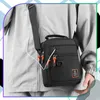 Herren-Umhängetasche - Verstellbarer Riemen - Stilvolle Produktbild-Vorschau 2
