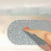 Relaxdays Badewanneneinlage Steinoptik, Antirutschmatte Produktbild-Vorschau 2