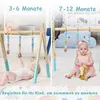 GOPLUS Baby Gym Spieltrapez, Baby Fitnesstrainer aus Holz, Produktbild-Vorschau 3