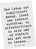 Mr. & Mrs. Panda Postkarte Spruch Selbstzweifel Abschalten Produktbild-Vorschau 1