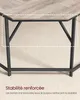 VASAGLE L-förmige Schreibtisch Eckschreibtisch Produktbild-Vorschau 6