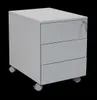 Rollcontainer, 3 Schübe, Farbe grau RAL 7035 Produktbild-Vorschau 2