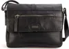 SPIKES & SPARROW Leder Umhängetasche Bronco Crossover Black Produktbild-Vorschau 1