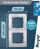 Kopp Paris Silber 2-fach Rahmen Produktbild-Vorschau 4