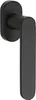 A black door handle on a white background. Produktbild-Vorschau