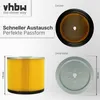 VHBW 888102486, Filter, Schwarz, Bosch, Bosch GAS 12-30 F Produktbild-Vorschau 4