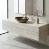 Lavabo Da Appoggio Rea Pearl Ombre 48 Beige Anteprima dell’immagine prodotto 6