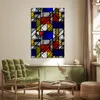 MuchoWow® Poster Mondrian - Glasmalerei - Alte Meister - Produktbild-Vorschau 3