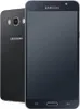 A black Samsung Galaxy J7 2016 smartphone is shown from the front and back. Náhľad obrázku produktu