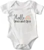 22Feels Baumwolle Unisex Babybody Oma Opa Kurzarm Weiss Produktbild-Vorschau 1