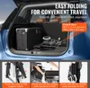 Fauteuil roulant VEVOR, fauteuil de transport en acier au Voir les images du produit 5