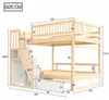 Flieks Etagenbett 140x200cm mit Kleiderschrank und Produktbild-Vorschau 4