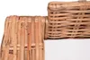 vidaXL 3-Sitzer Gartensofa Natürliches Rattan Produktbild-Vorschau 1