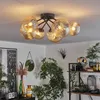 Isorella Deckenlampe aus Metall/Riffelglas in Produktbild-Vorschau 9
