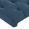 vidaXL Testiera con orecchie blu scuro 163x23x78/88 cm in Anteprima dell’immagine prodotto 5