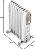 Grzejnik elektryczny olejowy De'Longhi Vento 1800W Podgląd zdjęcia produktu 7