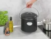 WENKO Metall Komposteimer Nero 6 L in Schwarz 22,5 x 22,5 Produktbild-Vorschau 9