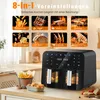 Heißluftfritteuse XXL doppel Airfryer 2600W / 9L (2x 4,5L Produktbild-Vorschau 2
