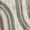 Tapis à poils courts moderne crème beige vert marron motif Voir les images du produit 5