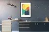 MuchoWow® Gerahmtes Poster Sommer - Laub - Flecken 60x90 cm Produktbild-Vorschau 5