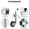 Wiltec Stützrad für Anhänger bis 362 kg ø48 mm, Bugrad Produktbild-Vorschau 6