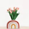 Regenbogen Vase aus Keramik Produktbild-Vorschau 2