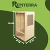 Repiterra® Hochterrarium Chamäleon Holzterrarium OSB Holz Produktbild-Vorschau 4