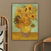 MuchoWow® - Plátno - Slnečnice - Vincent van Gogh, nástenná Náhľad obrázku produktu 5