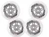 PU 84x24 82A WEISS MATT (4 Stk.) + ABEC-9 CHROME (8 Stk.) Produktbild-Vorschau 1