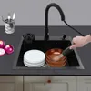 Kuchyňský dřez - Sada z nerezové oceli - Výsuvná baterie - Náhled obrázku produktu 3