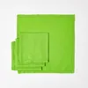 HOMESCAPES Stoffservietten aus Baumwolle, 4er-Set, limette Produktbild-Vorschau 3